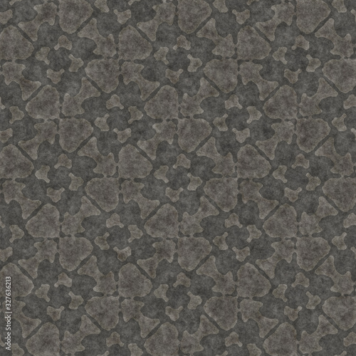  Distressed glitch abstract floral artistic texture background. Melting irregular imperfect glowing flower seamless pattern. Funky green distorted all over print. Wonky trendy modern fashion swatch