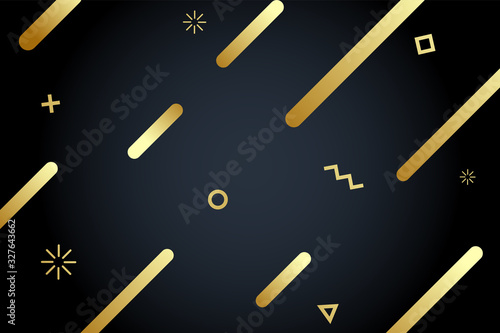 Abstract Geometric Shapes Background. Colorful Gradient Background .Vector Illustration