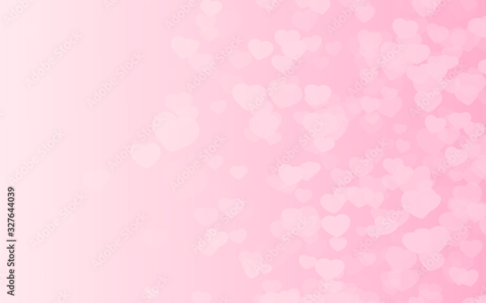 Valentine day pink hearts on pink background. Valentine day pink hearts on pink background.