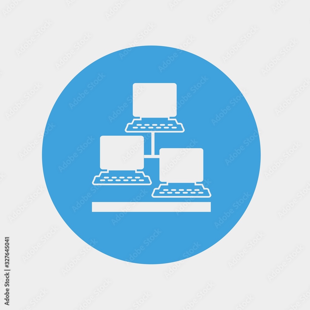 computer network icon vector illustration and symbol for website and graphic design computer network icon vector illustration and symbol for website and graphic design