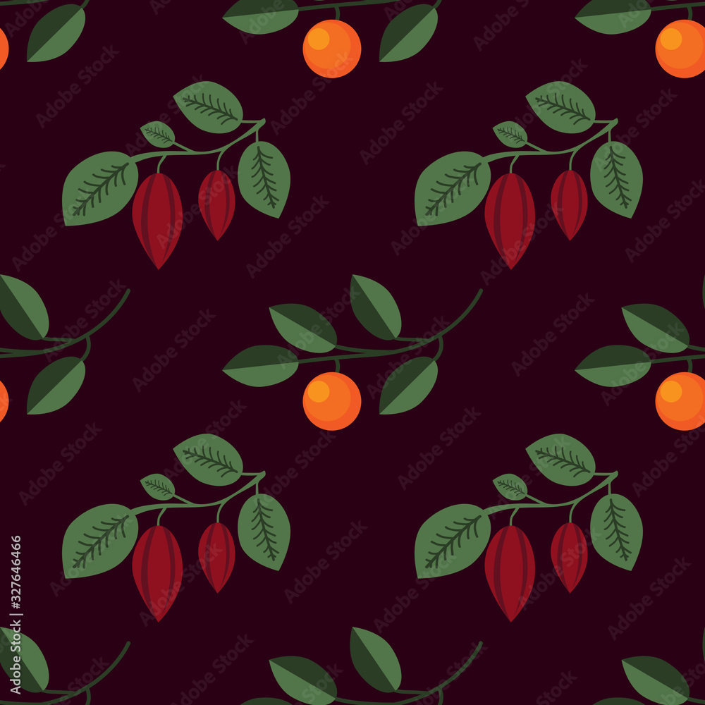 Orange and cacao Orange and cacao