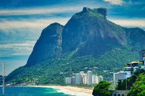 São Conrado at foothill of Pedra de Gavea  photo