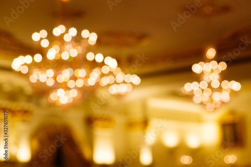 Abstract image of Chandelier for background