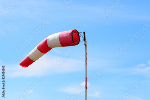 Wind indicator flag