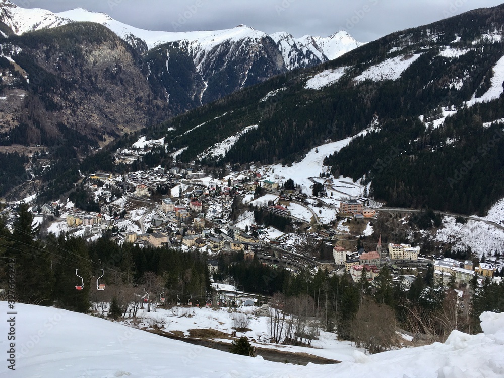 Bad Gastein Stubnerkogel Austria Alps Ski