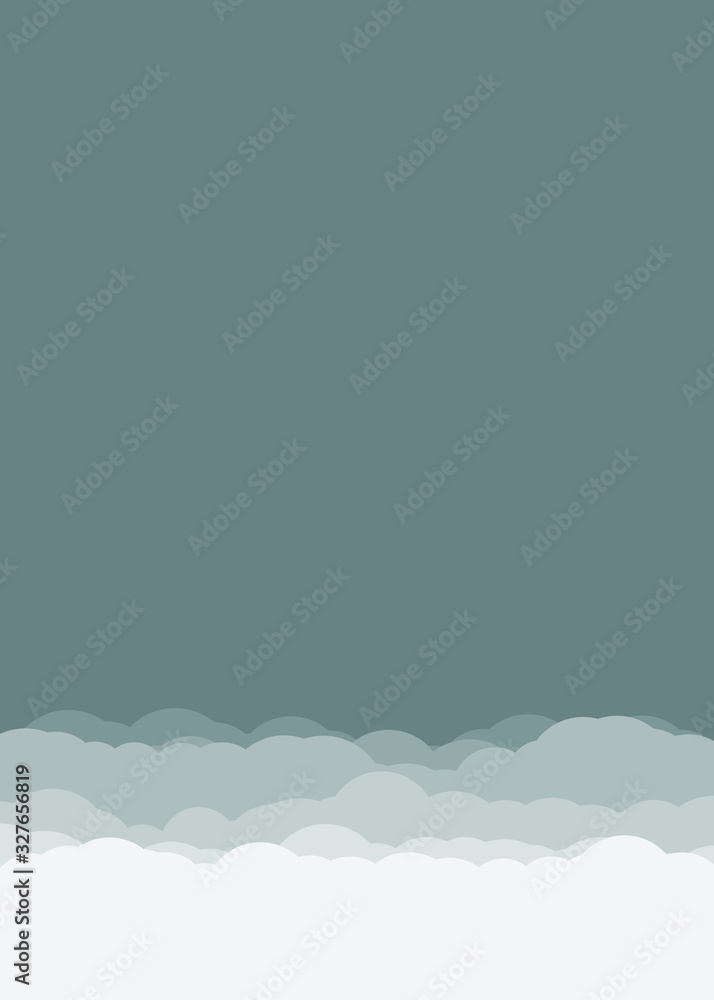 Abstract Color Clouds Sky Generative Art background illustration Abstract Color Clouds Sky Generative Art background illustration