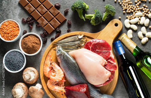 High purine foods
