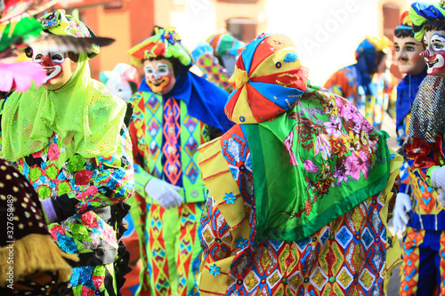 clowns are a very popular character in the mexican carnival