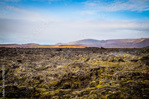 Leirhnjukur Krafla geothermal area, Iceland
