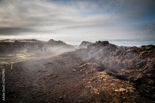 Leirhnjukur Krafla geothermal area, Iceland