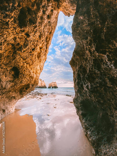 Algarve coast and beaches in Portugal