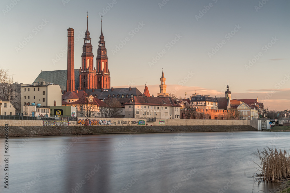Fototapeta premium panorama Starego Miasta Opole