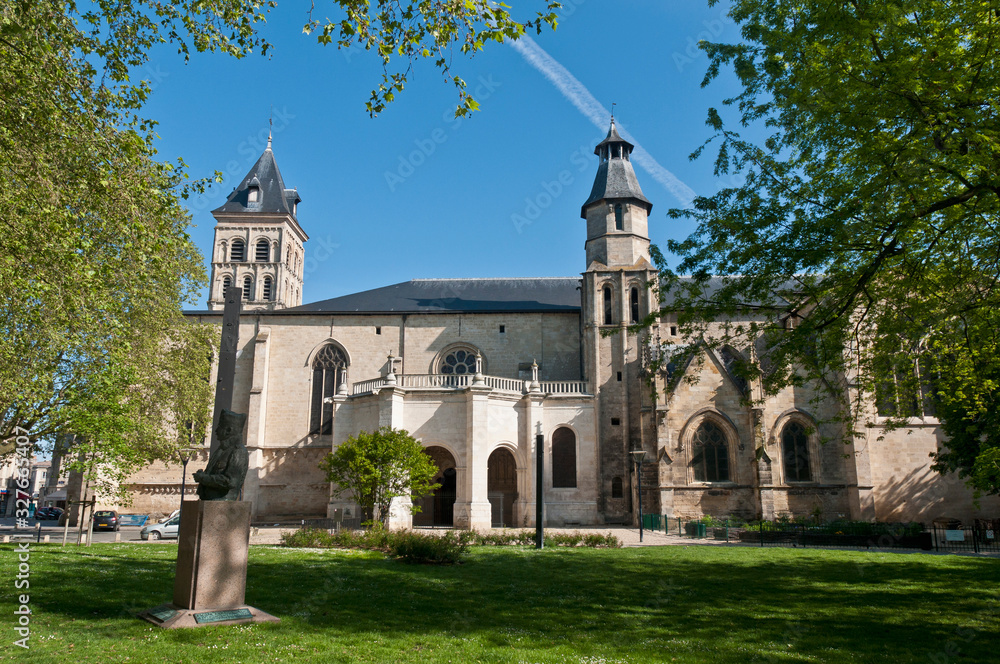 Basilica Saint Seurin at Bordeaux, France