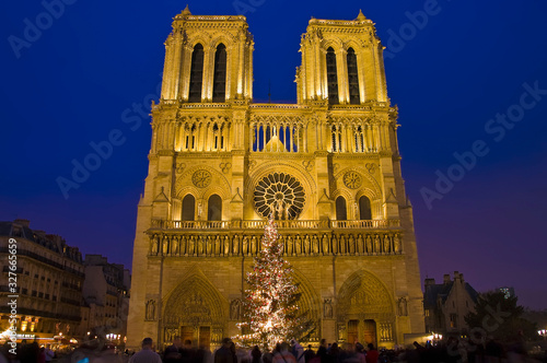 Notre Dame church at Paris, France