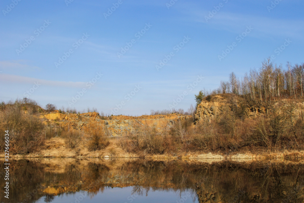 lake in autumn