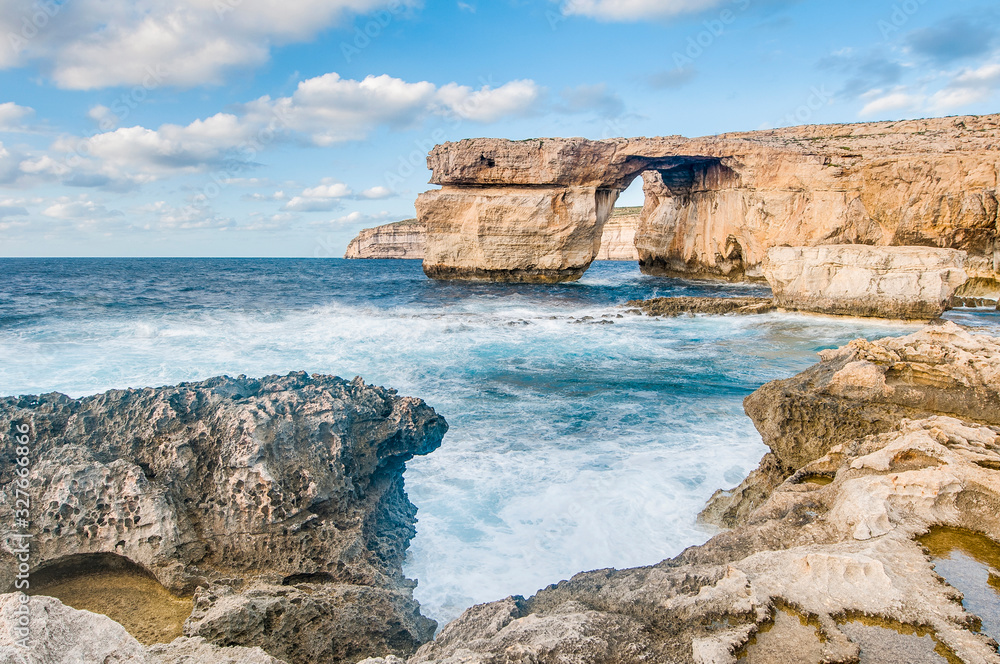 Fototapeta premium Azure Window in Gozo Island, Malta.