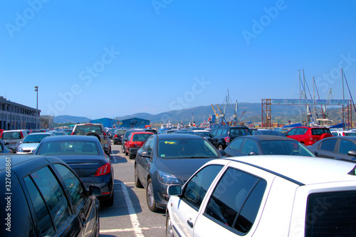 Fototapeta Naklejka Na Ścianę i Meble -   a photo shoot in the city of Volos