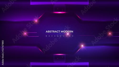 Abstract polygon geometric background