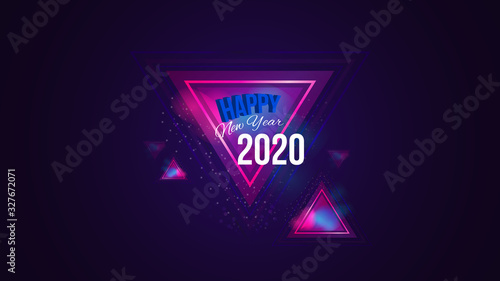 Abstract polygon geometric background