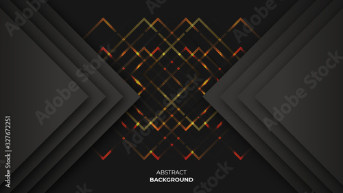 Abstract polygon geometric background