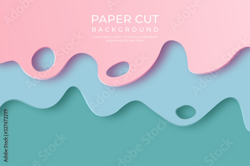 Abstract polygon geometric background