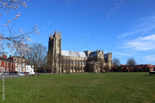 Beverley Minster viewed from the south.