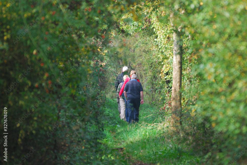 Walkers in England