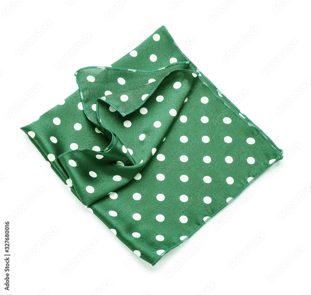Beautiful scarf on white background Beautiful scarf on white background
