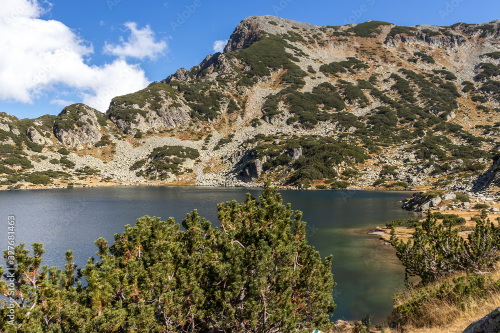 Landscape of Popovo Lake, Pirin Mountain, Bulgaria