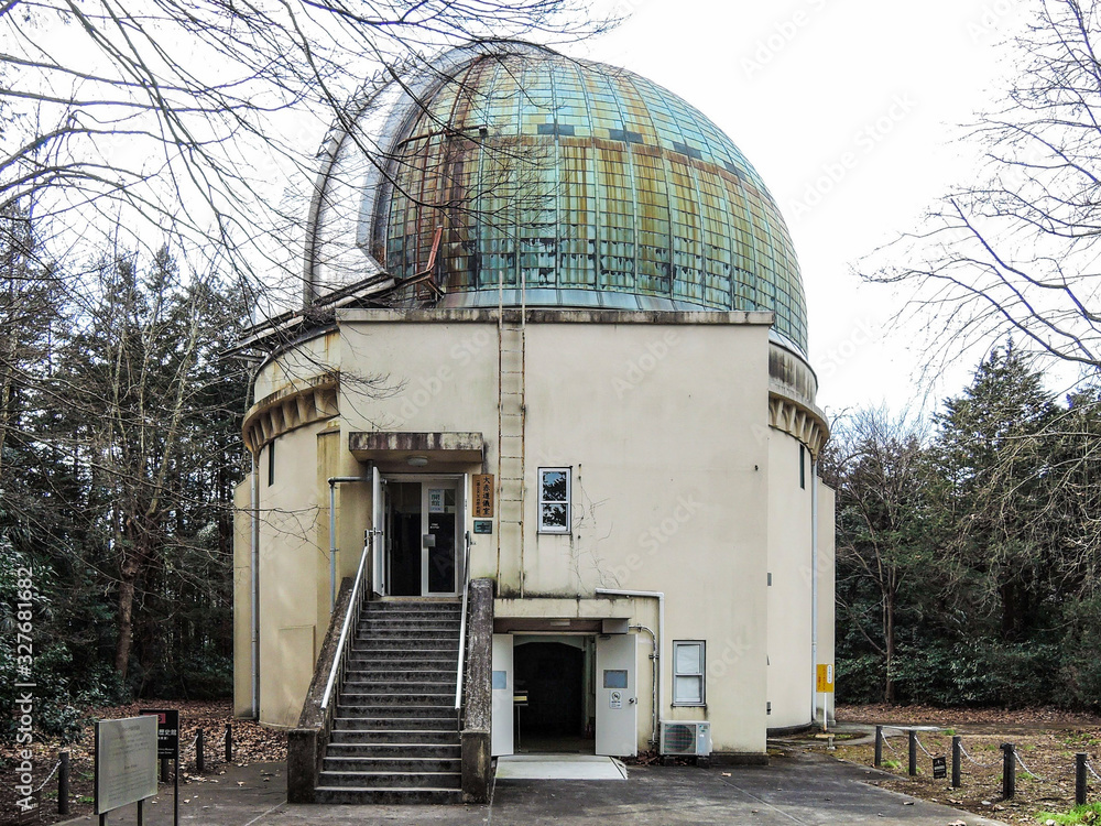 Obraz premium 国立天文台 大赤道儀室