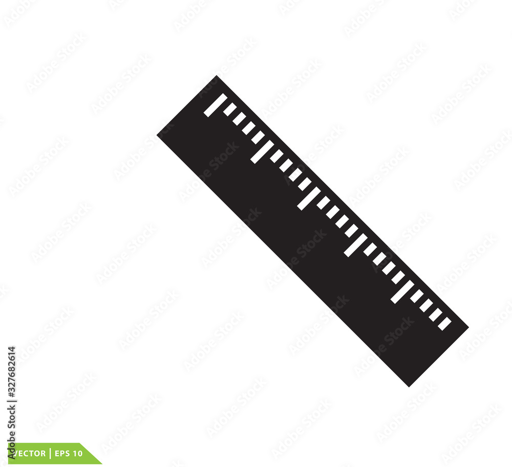 Measure icon vector logo design template Measure icon vector logo design template