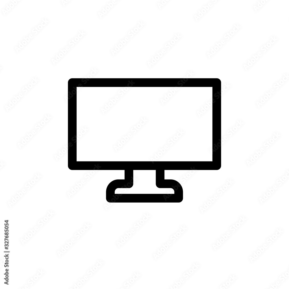 Vector illustration, monitor icon design Vector illustration, monitor icon design