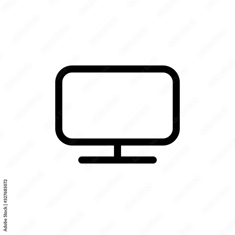 Vector illustration, monitor icon design Vector illustration, monitor icon design