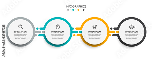 Vector infographic template
