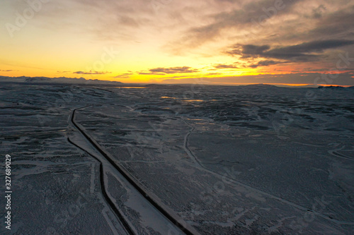 Iceland sunrise