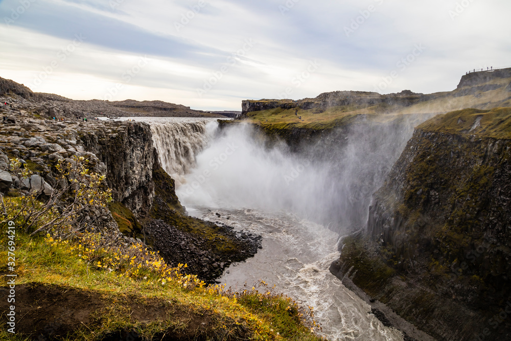 Dettifoss, waterfall in Iceland Dettifoss, waterfall in Iceland