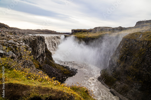 Dettifoss  waterfall in Iceland