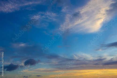 Obraz na płótnie sky CLOUDS NUBES w salonie