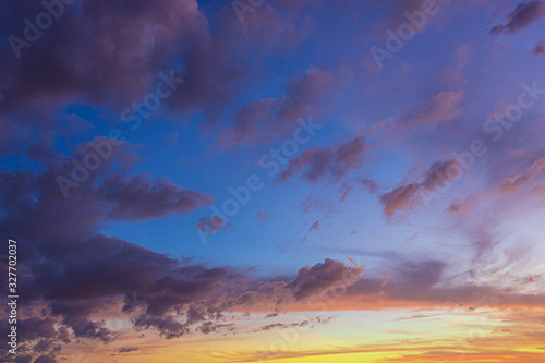 Obraz na płótnie sky CLOUDS NUBES w salonie