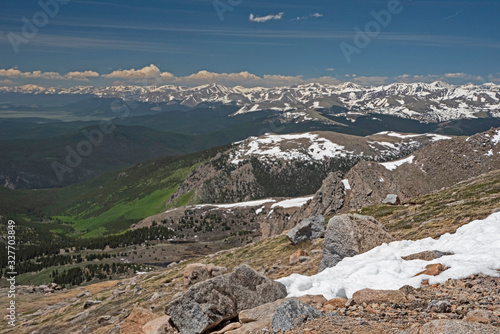 The narrow, steep, treacherous roads of Mt. Evans in Colorado. 
