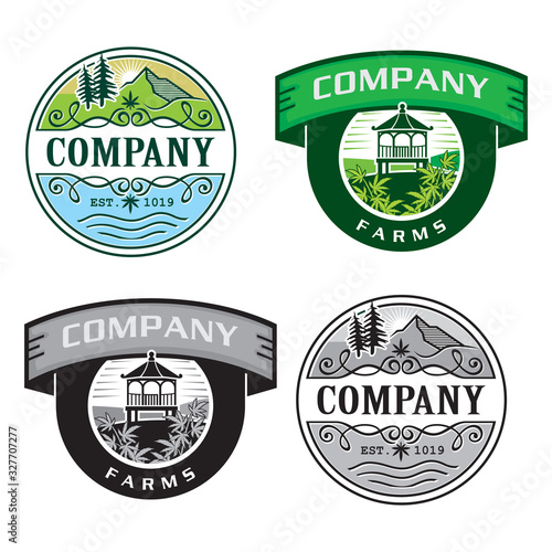 Cannabis Farm Logo