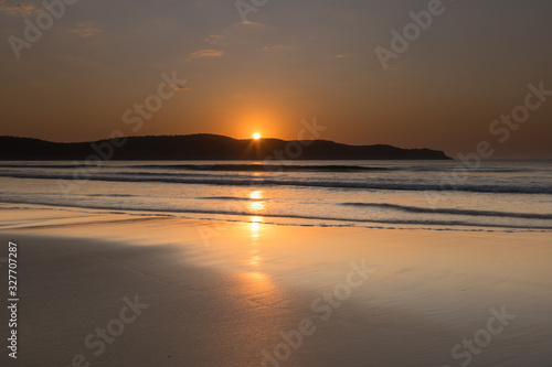 Hot Summer Sunrise Seascape