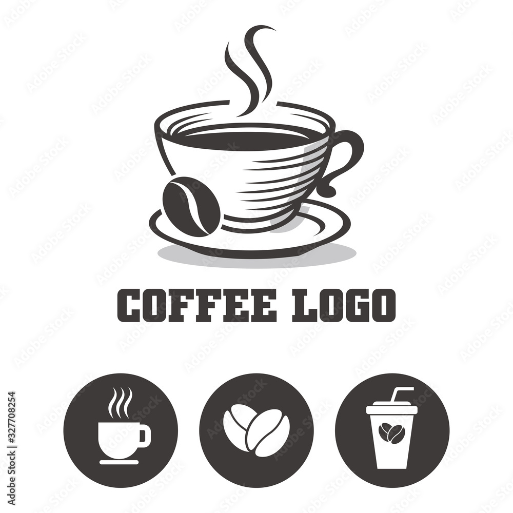 Obraz premium Coffee Logo