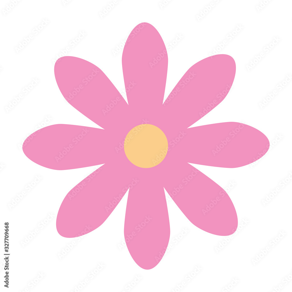 cute flower nature isolated icon vector illustration design cute flower nature isolated icon vector illustration design