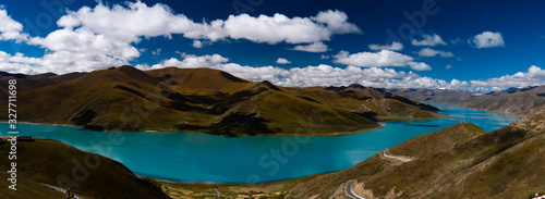 Yamdrok Lake Panorama