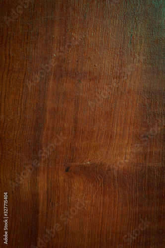 Photography top view of table wood rough texture background with lacquer glossy