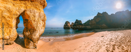 Algarve coast and beaches in Portugal