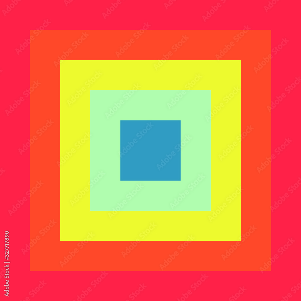background illustration Square abstract colorful background illustration Square abstract colorful