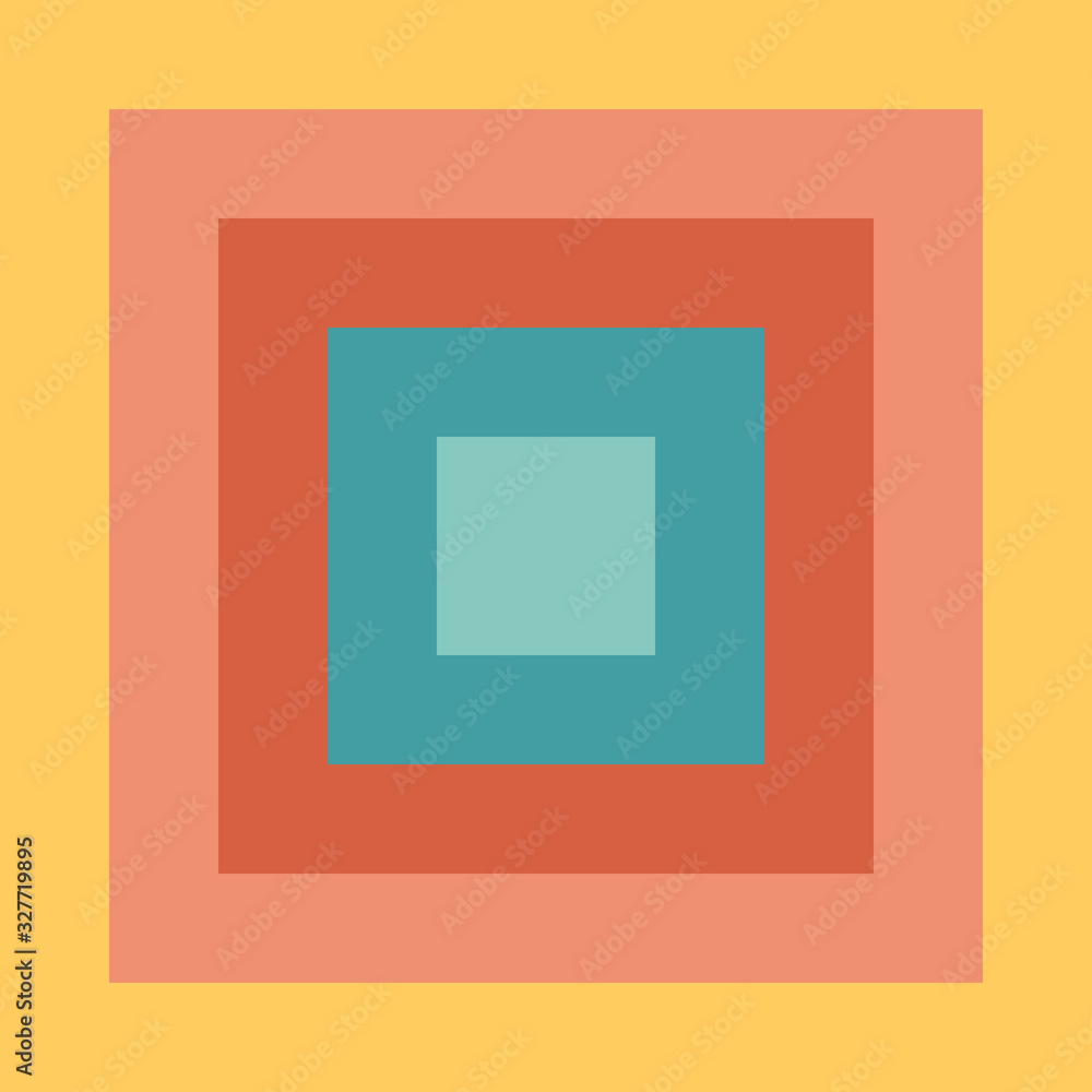 background illustration Square abstract colorful background illustration Square abstract colorful