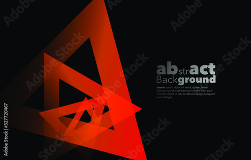 Linear geometric pattern, abstract premium lava red gradient on a black background. card. Poster. Landing Page Webside. Minimal Concept. Trends of the future.